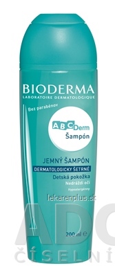 BIODERMA ABCDerm Šampón (V2) jemný, detský (inov.2019) 1x200 ml