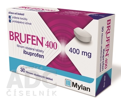 BRUFEN 400 mg tbl flm (blis.PVC/Al) 1x30 ks