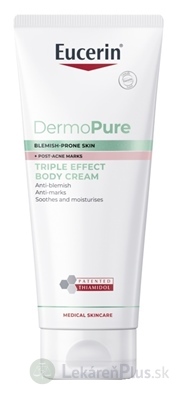 Eucerin DERMOPURE Telový krém s trojitým účinkom 1x200 ml