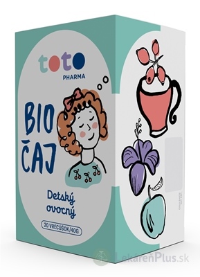 TOTO BIO ČAJ Detský ovocný vrecúška 20x2 g (40 g)