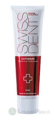 SWISSDENT EXTREME intenzívna bieliaca pasta 1x50 ml