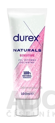 DUREX Naturals Sensitive Intímny gél 1x100 ml