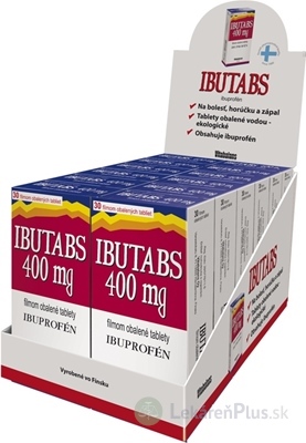 Ibutabs 400 mg DISPLEJ tbl flm (ŠÚKL Kód: 30473) 12x30 ks