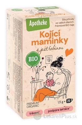 APOTHEKE BIO PRE DOJČIACE MATKY bylinný čaj 20x1,5 g (30 g)