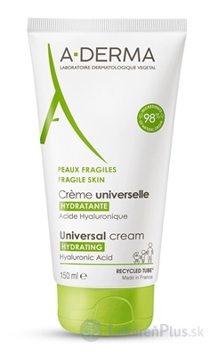 A-DERMA CRÉME UNIVERSELLE HYDRATANTE hydratačný krém pre krehkú kožu 1x150 ml