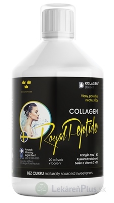 KolagenDrink COLLAGEN Royal Peptide sirup 1x500 ml