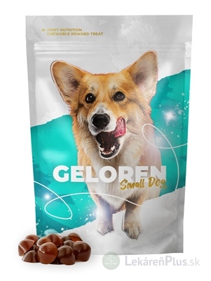Geloren Small Dog žuvacie tablety (inov. 2024) 1x60 ks