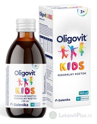 Oligovit Kids perorálny roztok pre deti 1x100 ml