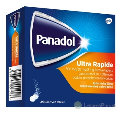 Panadol ULTRA RAPIDE tbl eff (strip lam.) 1x24 ks