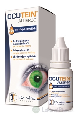 OCUTEIN ALLERGO očné kvapky pri očných alergiách 1x15 ml