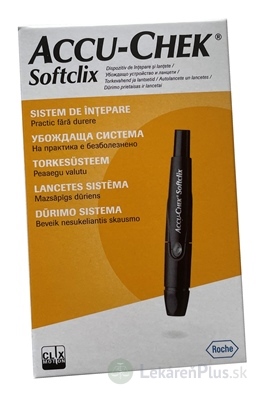 ACCU-CHEK Softclix súprava na odber kapilárnej krvi (odberové pero, lancety) 1x1 set