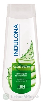 INDULONA Telové mlieko Aloe vera upokojujúce 1x400 ml
