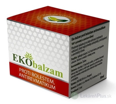 EKObalzam STOP BOLESTIAM, ANTIREUMATIKUM balzam 1x50 ml