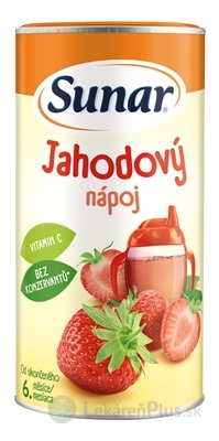 Sunar Rozpustný nápoj Jahodový v prášku (od ukonč. 6.  mesiaca)(inov.2023) 1x200 g