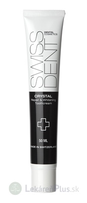 SWISSDENT CRYSTAL regeneračný zubný krém 1x50 ml