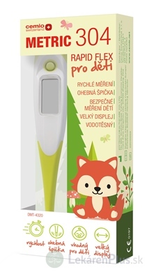 Cemio Metric 304 Rapid Flex Digitálny teplomer pre deti (DMT- 4320) 1x1 ks