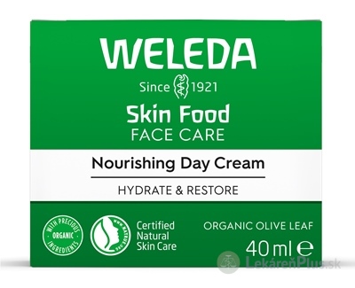 WELEDA Skin Food Nourishing Day Cream denný pleťový krém, vyživuje a hydratuje 1x40 ml