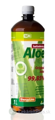 VIRDE ALOE VERA barbadensis gél original juice 1x1 l