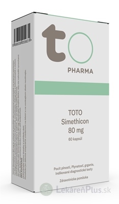TOTO Simethicon 80 mg cps 1x60 ks