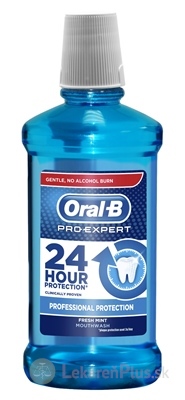 Oral-B Pro-Expert PROFESSIONAL PROTECTION ústna voda, Fresh mint, 1x500 ml