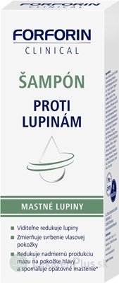 FORFORIN ŠAMPÓN PROTI LUPINÁM mastné lupiny 1x200 ml