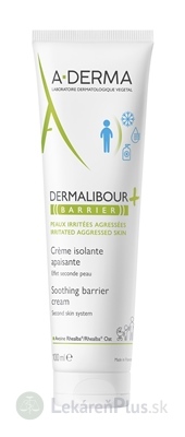 A-DERMA DERMALIBOUR+ BARRIER Ochranný krém upokojujúci (inov. 2023) 1x100 ml