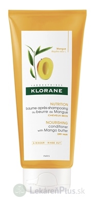 KLORANE BAUME APRÈS SHAMPOOING AU BEURRE DE MANGUE balzam na vlasy s mangovým maslom 1x200 ml