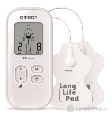 OMRON E3 Intense Masážny prístroj TENS stimulátor (HV-F021) 1x1 ks