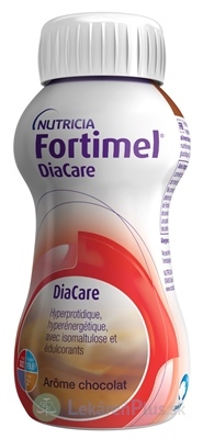 Fortimel DiaCare s čokoládovou príchuťou 24x200 ml (4800 ml)