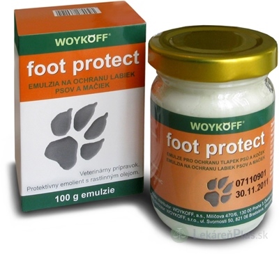 foot protect emulzia ma ochranu labiek psov a mačiek 1x100 g