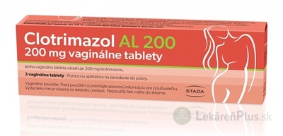 Clotrimazol AL 200 tbl vag 200 mg 1x3 ks