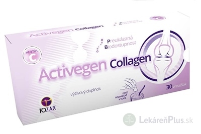 TOZAX Activegen Collagen prášok vo vrecúškach 1x30 ks