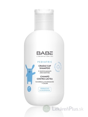 BABÉ DIEŤA Šampón na mliečne chrasty (Cradle Cap Shampoo, pH5) 1x200 ml