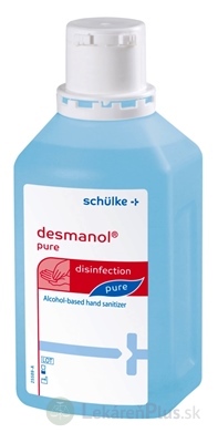 Desmanol pure SF tekutý alkoholový dezinfekčný prípravok rúk 1x500 ml