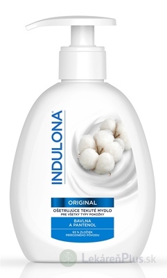 INDULONA Tekuté mydlo ORIGINAL ošetrujúce, na ruky 1x250 ml