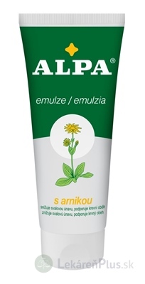 ALPA EMULZIA S ARNIKOU masážna 1x100 ml