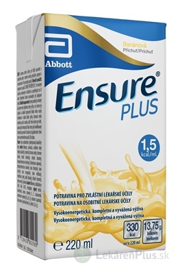 Ensure PLUS banánová príchuť 24x220 ml