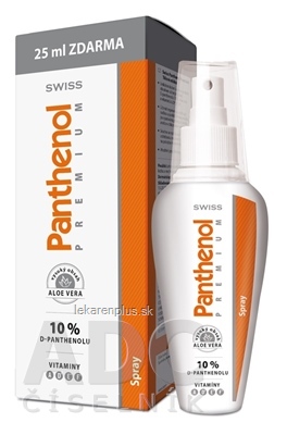 SWISS Panthenol PREMIUM spray (s aloe) 150+25 ml zadarmo (175 ml)