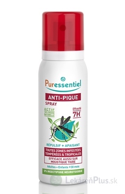 PURESSENTIEL SPREJ proti bodavému hmyzu repelent 1x75 ml