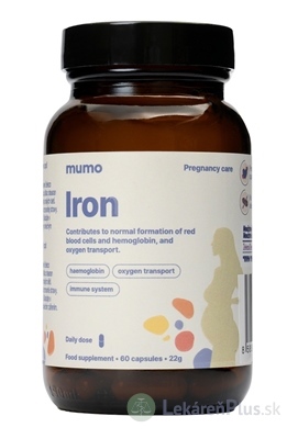 Mumo Iron (železo 35 mg) cps (pre tehotné ženy) 1x60 ks