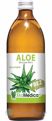 EkoMedica SK ALOE šťava z aloe 99,8% 1x500 ml