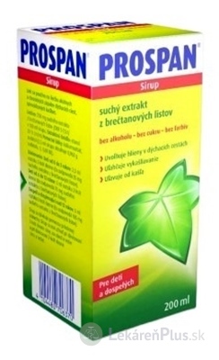PROSPAN sir (fľ.skl.hnedá) 1x200 ml