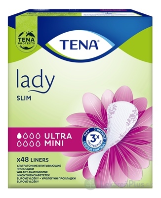 TENA Lady Slim Ultra Mini inkontinenčné slipové vložky 1x48 ks