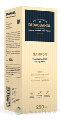 BIOAQUANOL bylinný vlasový šampón 1x250 ml