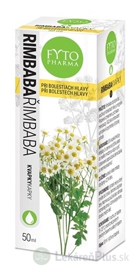 FYTO Rimbaba kvapky pri bolestiach hlavy 1x50 ml