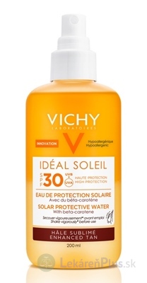 VICHY Idéal Soleil PROT WATER SPF 30 R18 ochranná voda s betakaroténom (MB054500) 1x200 ml