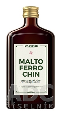 Dr.Svatek MALTOFERROCHIN sladové víno na železo 1x500 ml