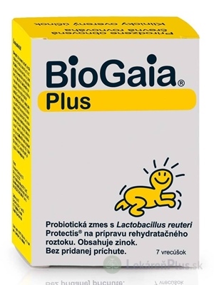 BioGaia ProTectis Plus prášok na perorálny rehydratačný roztok 1x7 ks