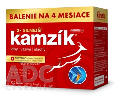 Cemio Kamzík darček 2023 cps (2x silnejší) (balenie na 4 mesiace) 1x120 ks