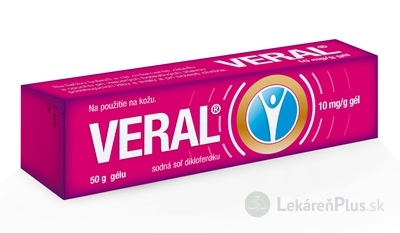 VERAL gel (tuba lamin.) 1x50 g